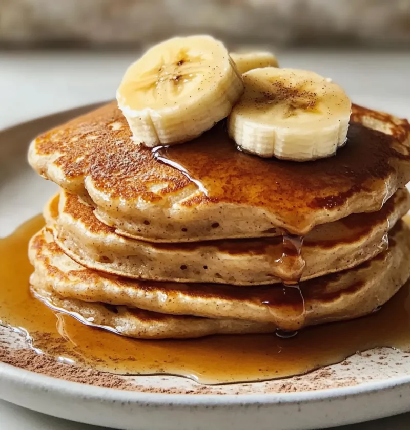 Mehlfreie Bananen- und Proteinpulver-Pfannkuchen Rezept