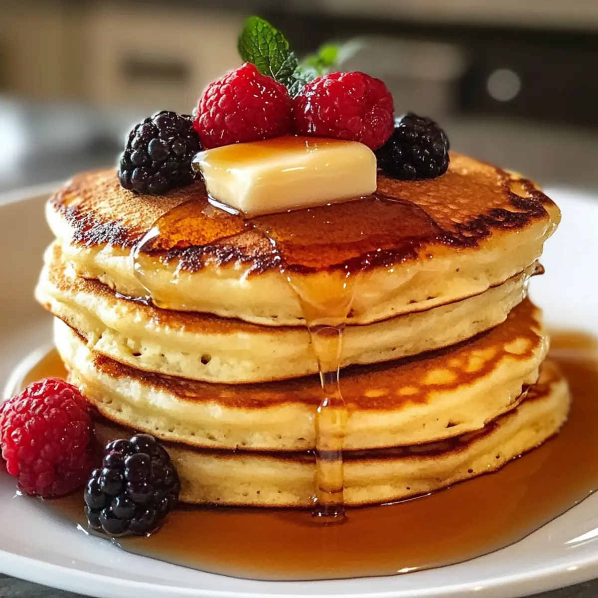 Fluffige Buttermilchpfannkuchen Rezept für jeden Tag 3