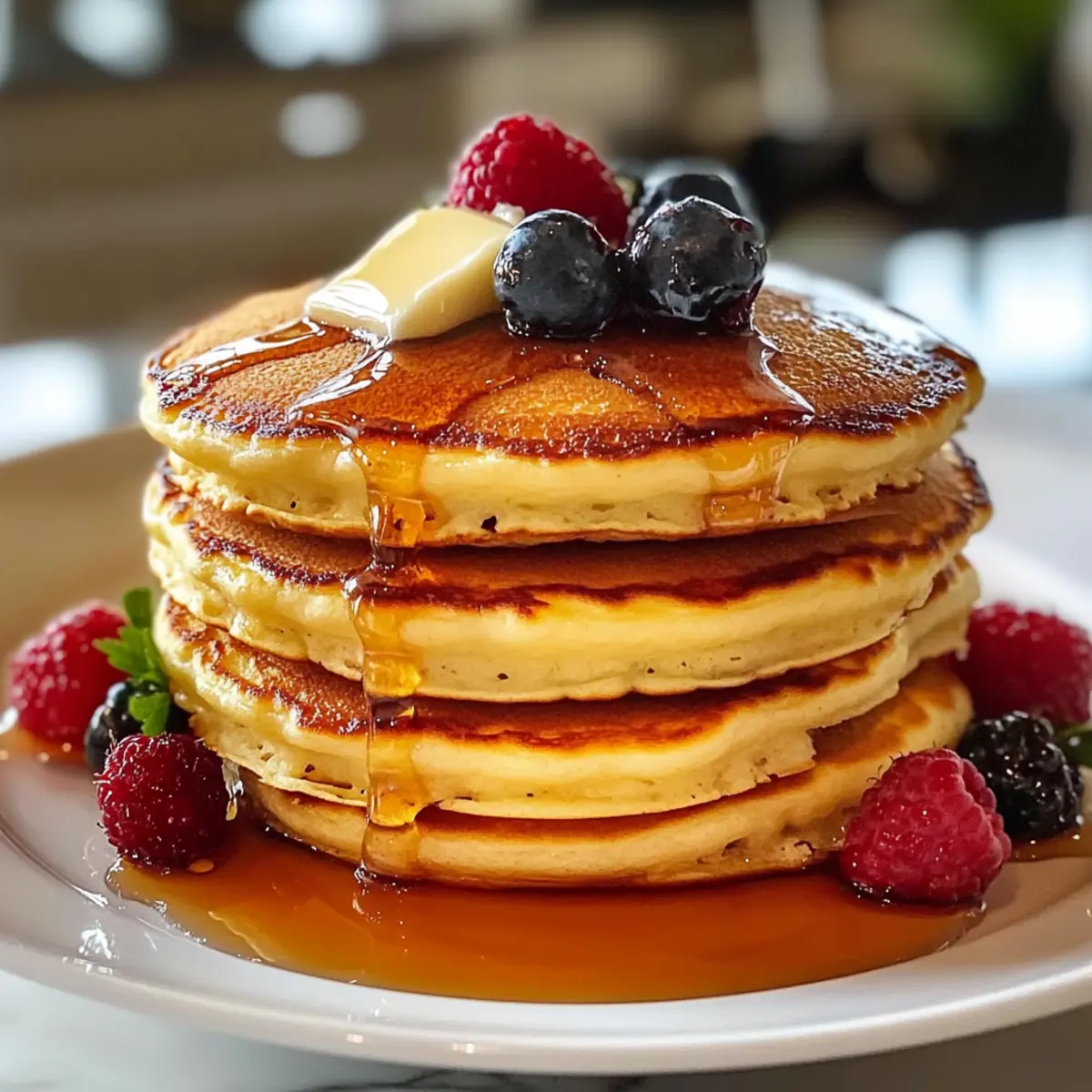 Fluffige Buttermilchpfannkuchen Rezept für jeden Tag 5 Fluffige Buttermilchpfannkuchen Rezept