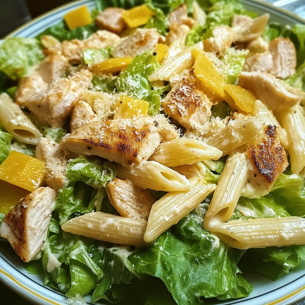 Frischer Caesar Nudelsalat fA¼r deinen Meal Prep pn4331