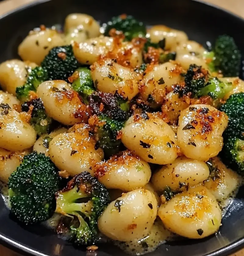 Gnocchi mit Rosenkohl und Brokkoli für Gaumenfreuden 25 Gnocchi with Brussels sprouts and broccoli