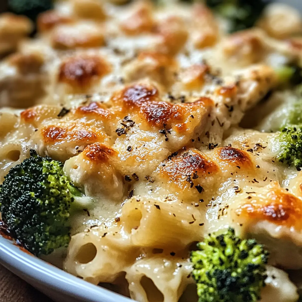 Hähnchen-Alfredo-Nudelauflauf mit Brokkoli für die Familie 4 HA¤hnchen Alfredo Nudelauflauf mit Brokkoli vtyfb5