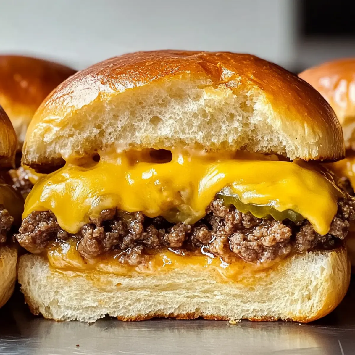 Hawaiian Roll Cheeseburger Sliders Recipe j3wv2n