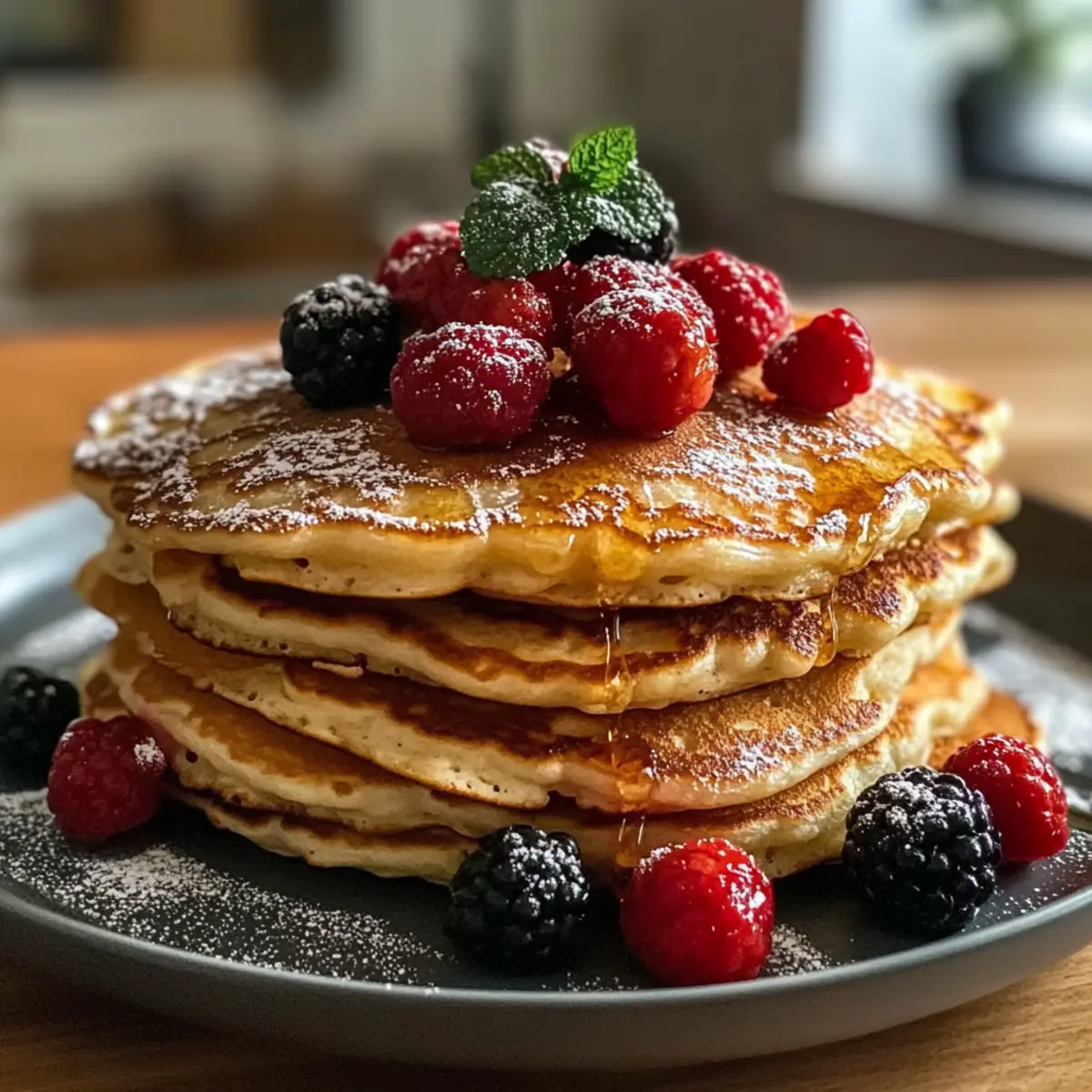 Hausgemachte Pfannkuchenmischung Rezept für fluffige Pfannkuchen 5 Hausgemachte Pfannkuchenmischung Rezept