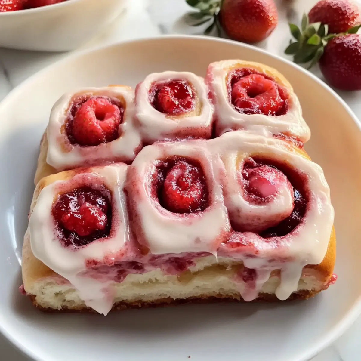 Irresistible Pink Cinnamon Rolls w6ndom
