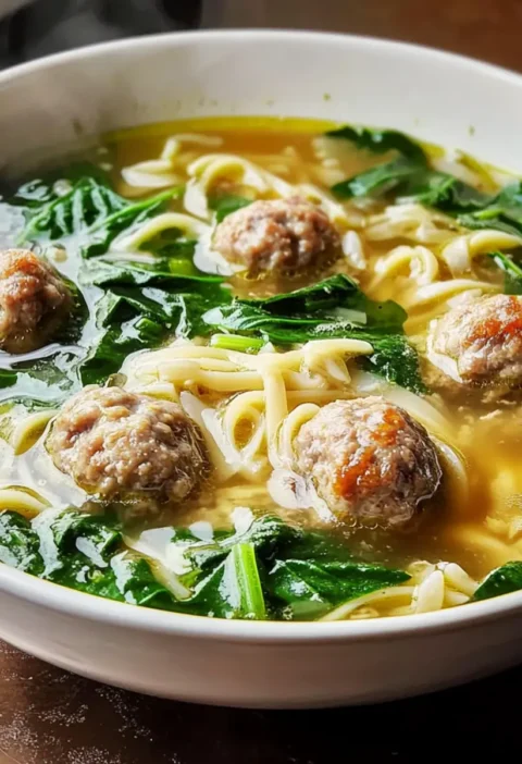 Italianische Hochzeitssuppe – Ein klassisches italienisch-amerikanisches Komfortessen