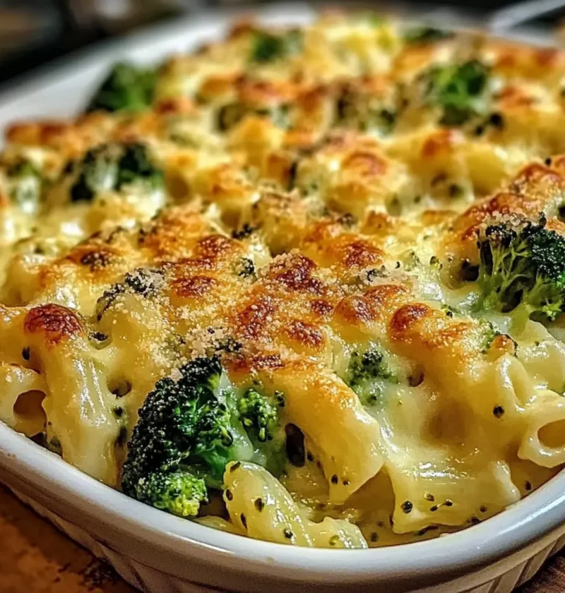 Käsiger Brokkoli-Nudelauflauf für die ganze Familie 1 Käsiger Brokkoli-Nudelauflauf
