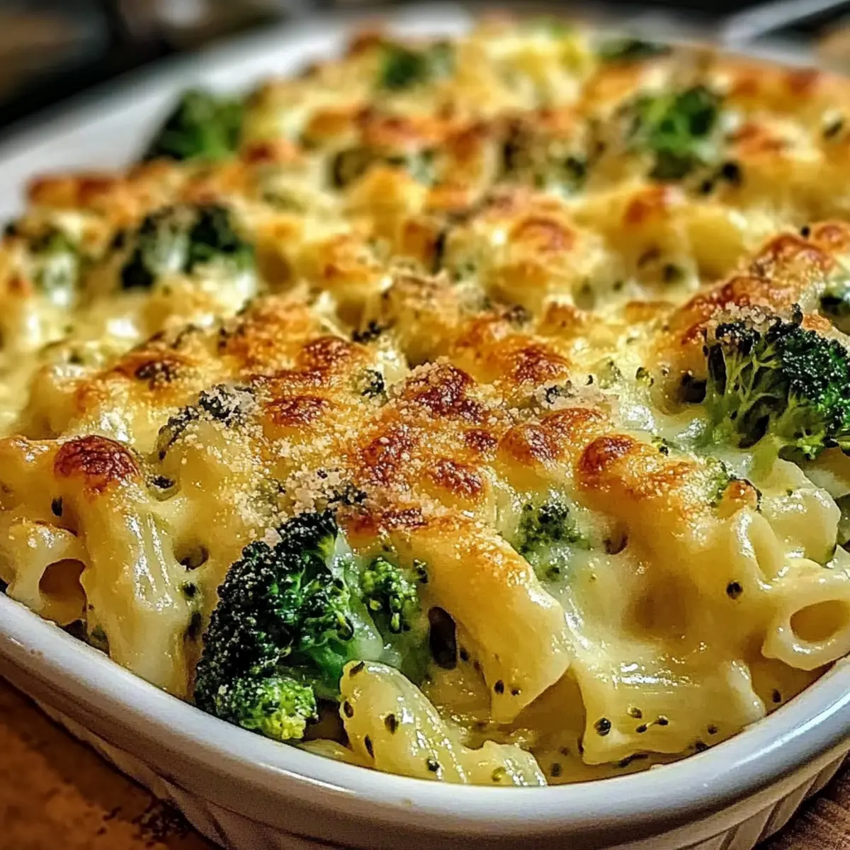 Käsiger Brokkoli-Nudelauflauf für die ganze Familie 5 Käsiger Brokkoli-Nudelauflauf