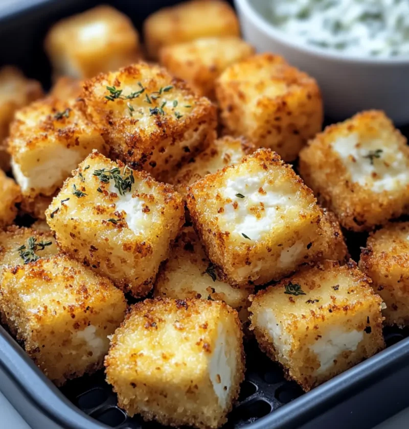 Crispy Feta aus dem Airfryer in 15 Minuten 21 Crispy feta from the air fryer (15 minutes)