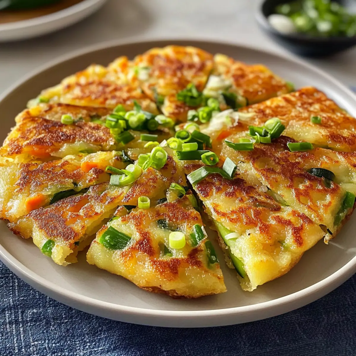 Koreanische Pfannkuchen (Pajeon) Rezept einfach gemacht 4
