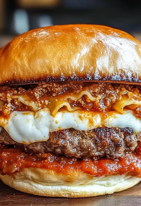Lasagne Burger