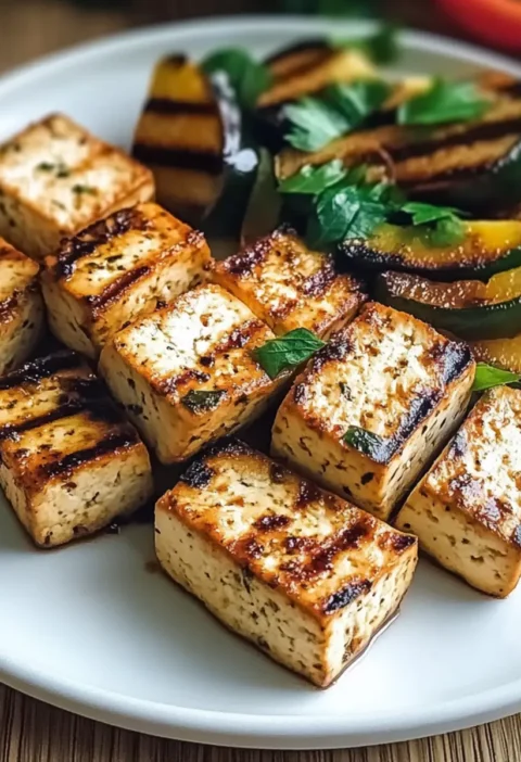 Leckeres gegrilltes Tofu in nur 10 Minuten zubereiten