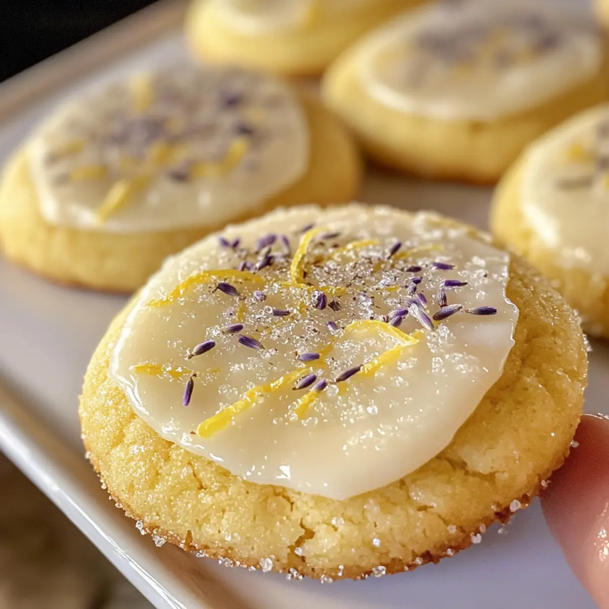 Zitronen-Lavendel-Kekse für frischen Genuss 5 Zitronen-Lavendel-Kekse