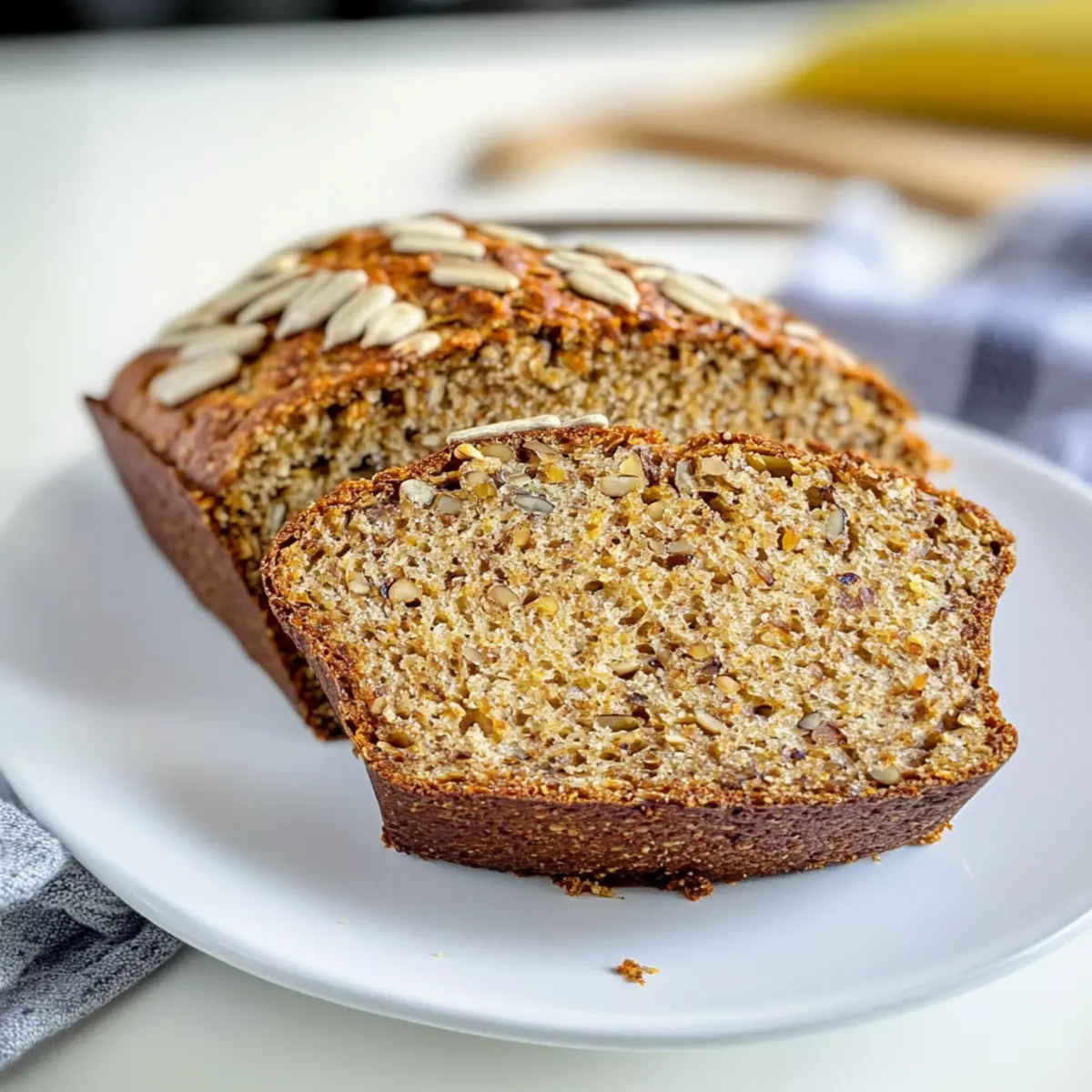 Low Carb Bread with Sunflower Seeds – Healthy Recipe with Quark