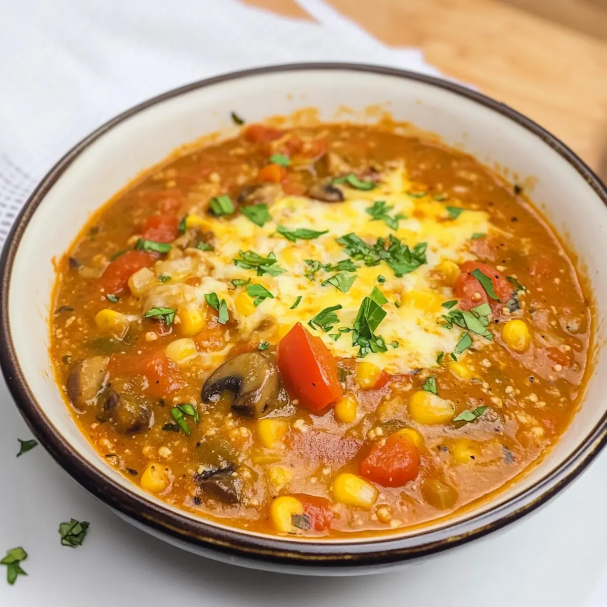 Low Carb Pizzasuppe selber machen – einfach & lecker 5 Low Carb Pizzasuppe selber machen – Vegetarisch oder mit Hackfleisch