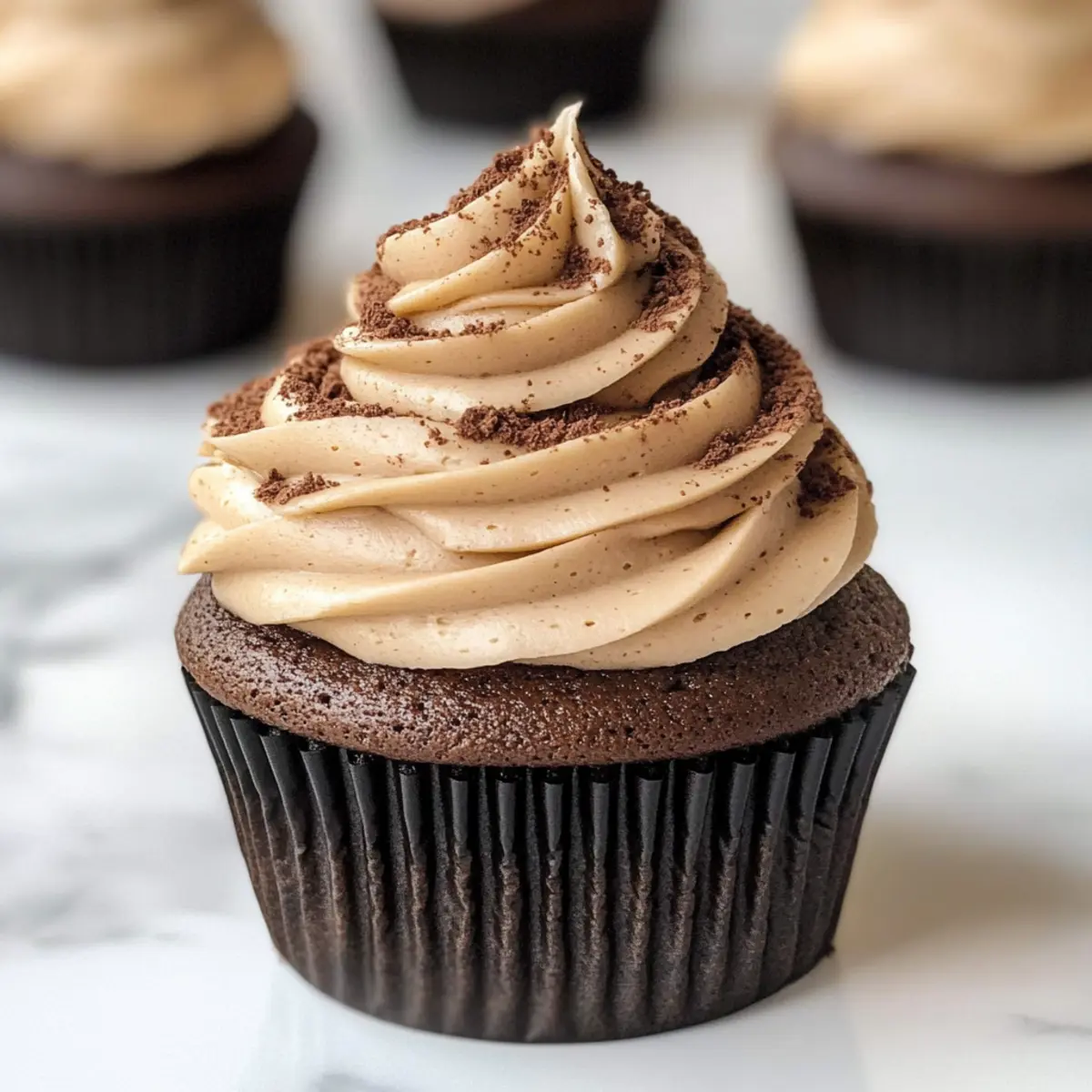 Saftige Mokka Cupcakes mit Kaffee-Buttercreme 5 Mokka Cupcakes