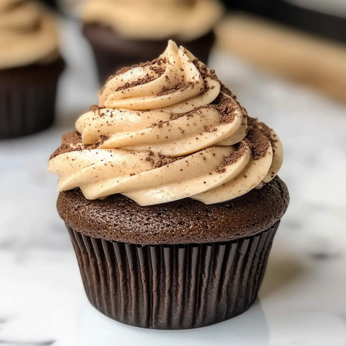 Saftige Mokka Cupcakes mit Kaffee-Buttercreme 3