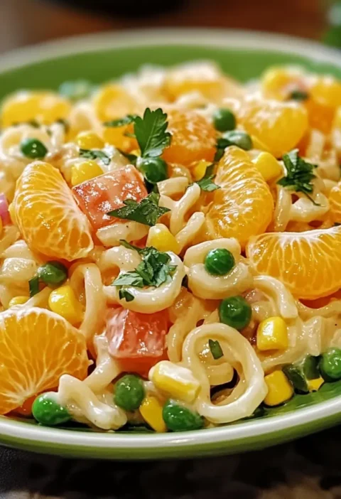 Nudelsalat mit Mandarinen – Rezept nach Tim Mälzer