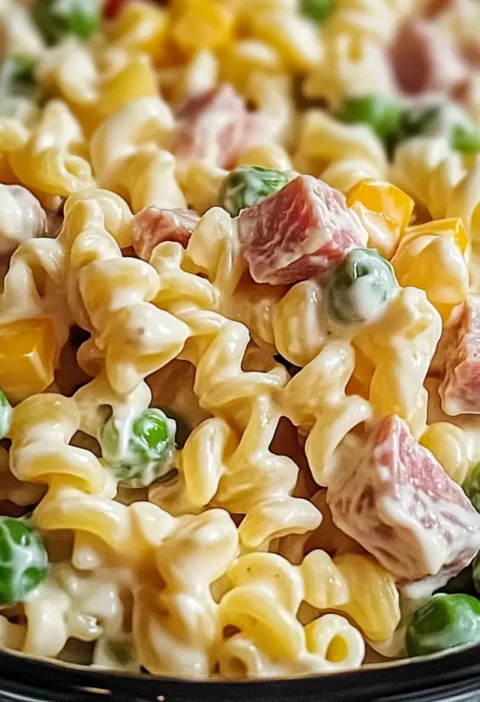 Omas klassischer Nudelsalat mit Mayonnaise Rezept