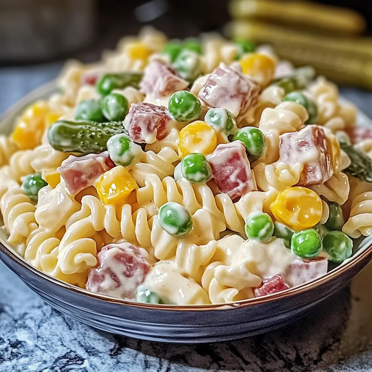 Omas klassischer Nudelsalat mit Mayonnaise Rezept v8ecab