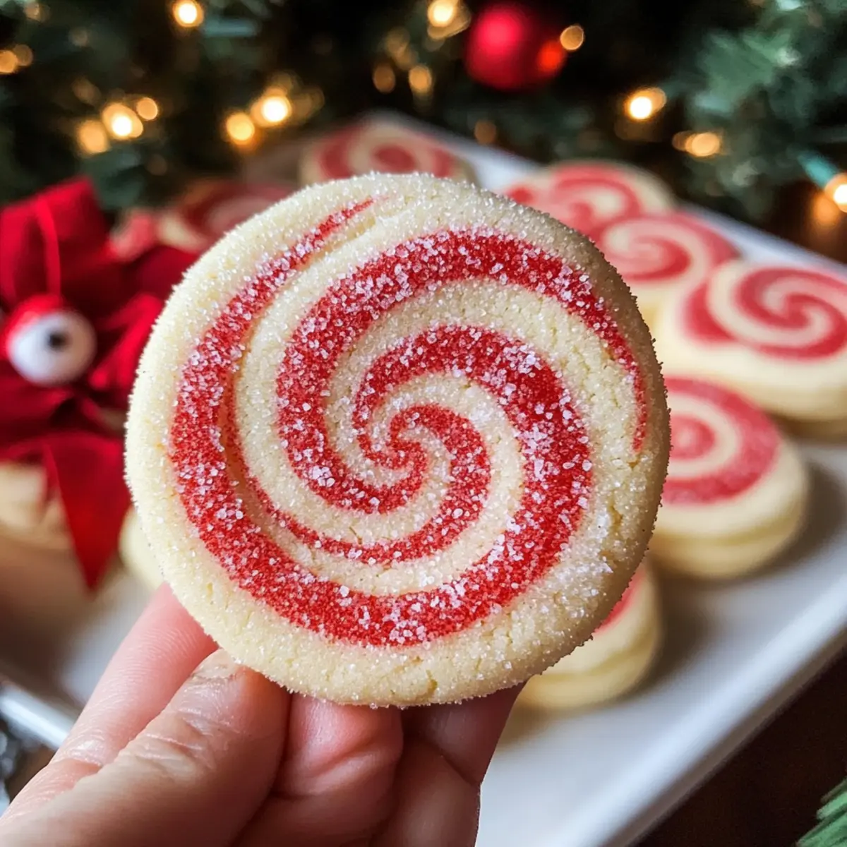 Pfefferminz-Zuckerplätzchen für festliche Genussmomente 2 Peppermint Sugar Cookies tclmot