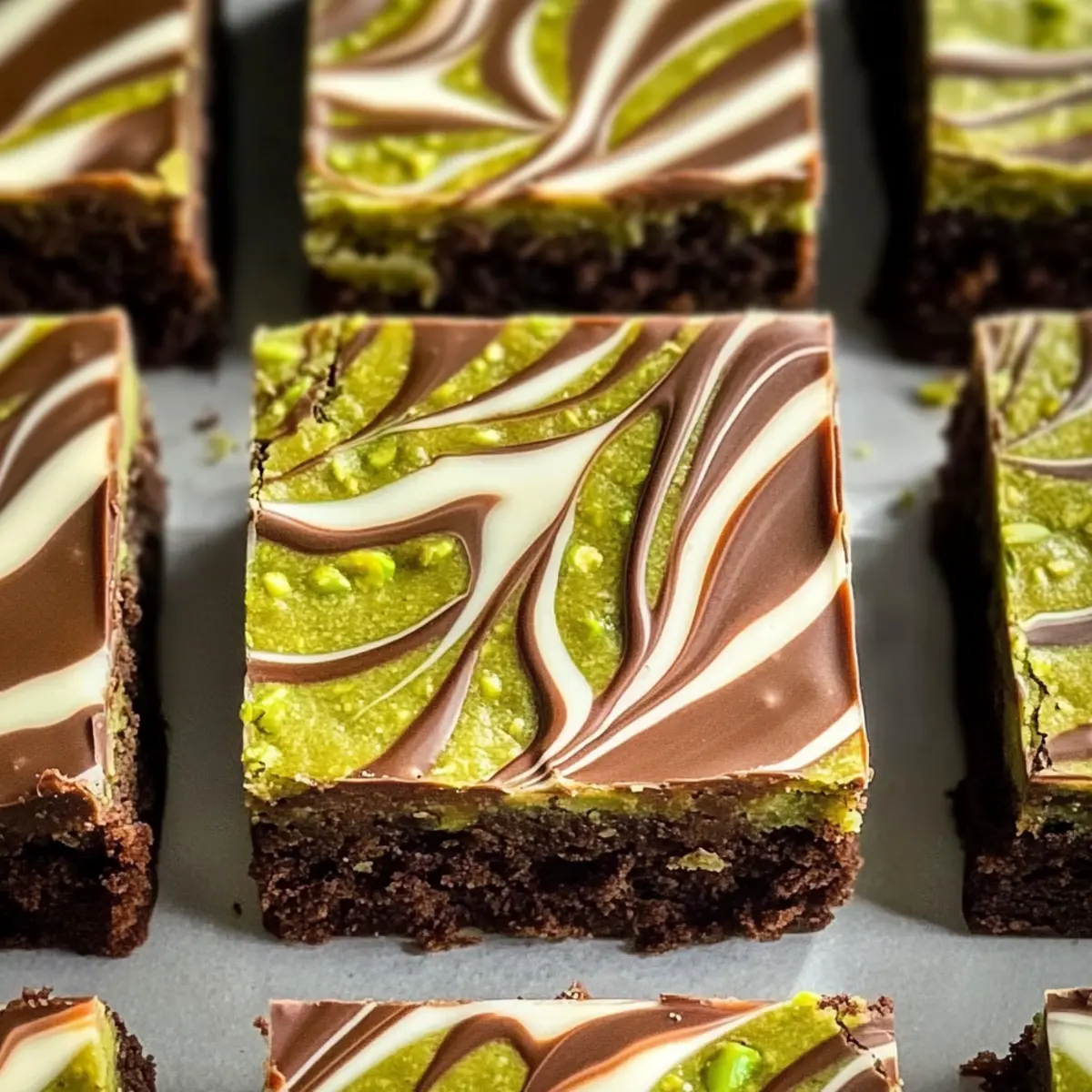 Pistachio Chocolate Brownie nl7yez
