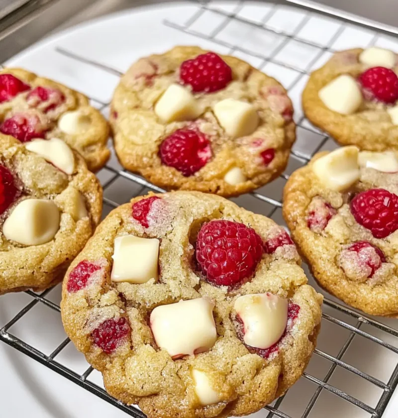 Himbeer weiße Schokoladenkekse für jeden Anlass 1 Himbeer weiße Schokoladenkekse