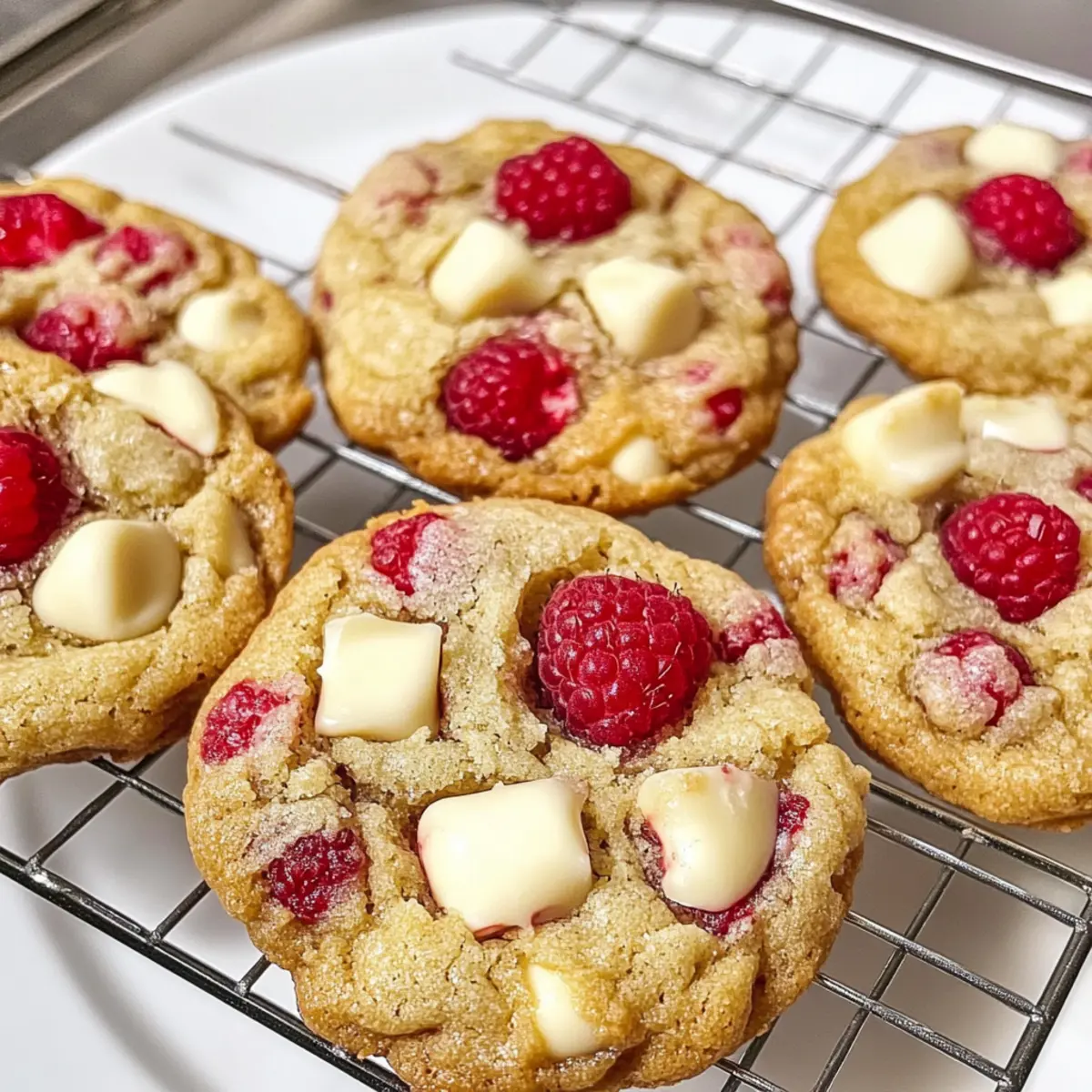 Himbeer weiße Schokoladenkekse für jeden Anlass 5 Himbeer weiße Schokoladenkekse