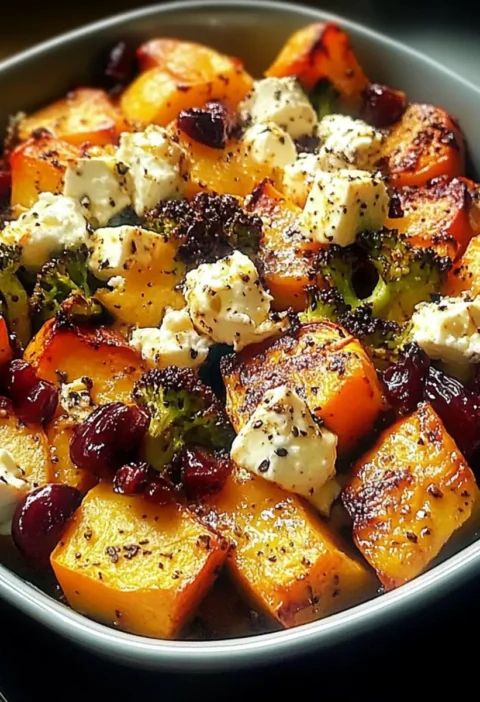 Rosenkohl und Brokkoli mit Cranberry