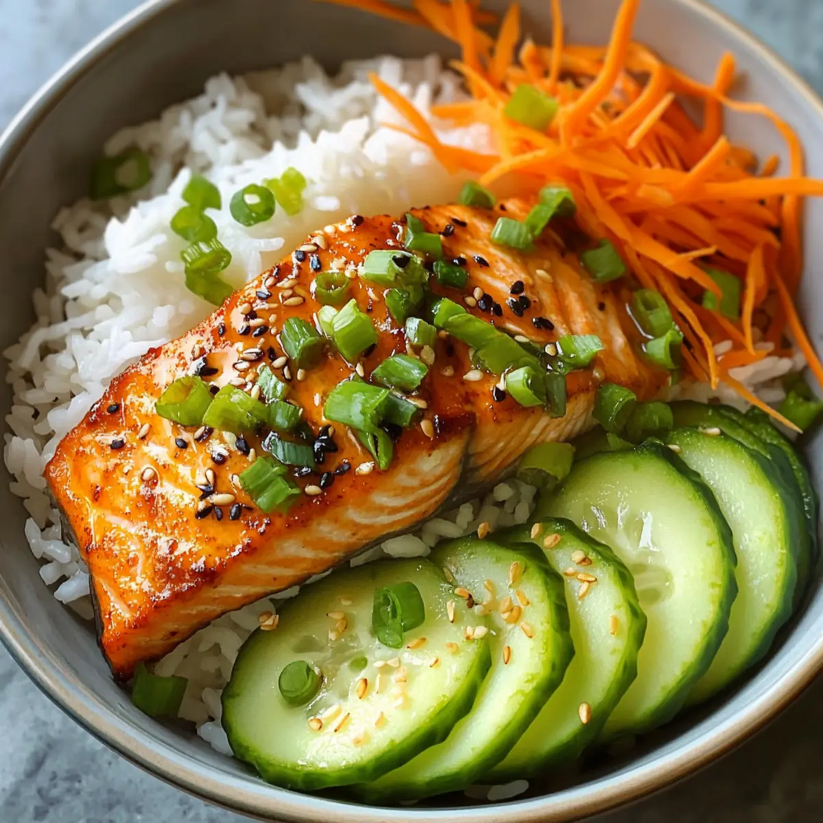 Lachs-Reisbowl Rezept für gesunde Genussmomente 2 Salmon Rice Bowl Recipe rbwcgc