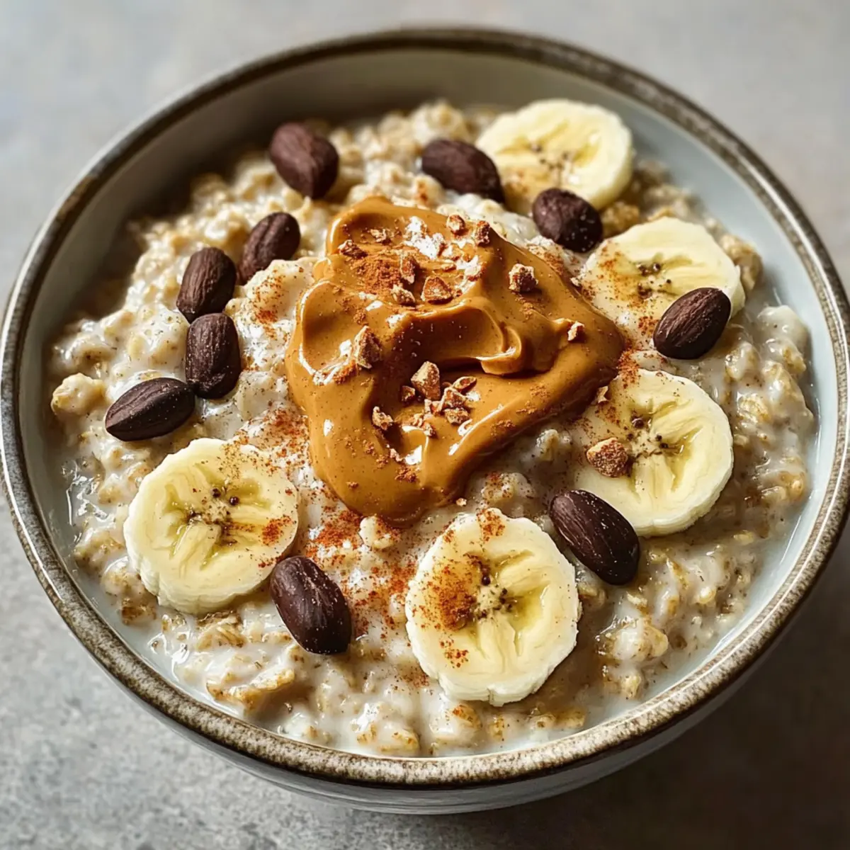 Langsame Kochmaschine Erdnussbutter Haferflocken Rezept 2