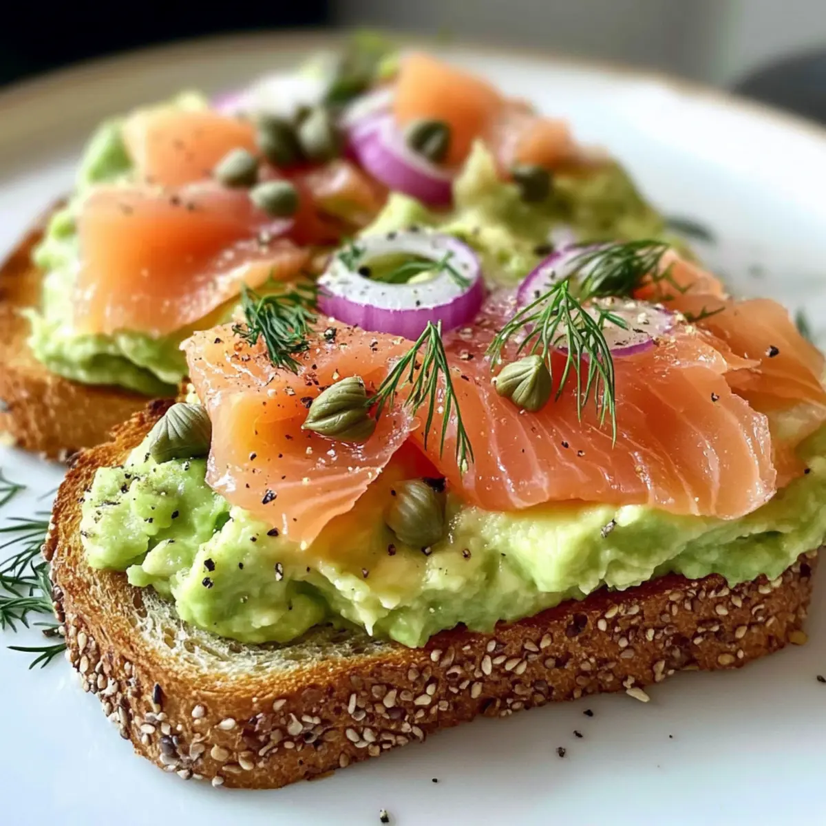 Räucherlachs Avocado Toast Rezept für Genießer 4 Smoked Salmon Avocado Toast Recipe cpc4or