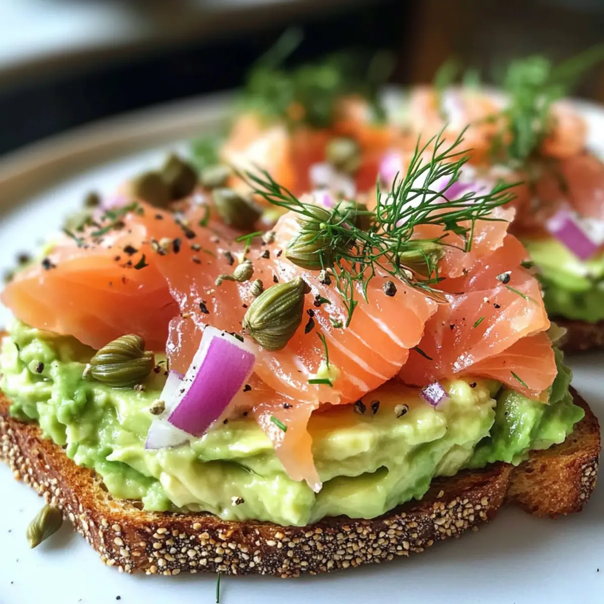 Räucherlachs Avocado Toast Rezept für Genießer 3