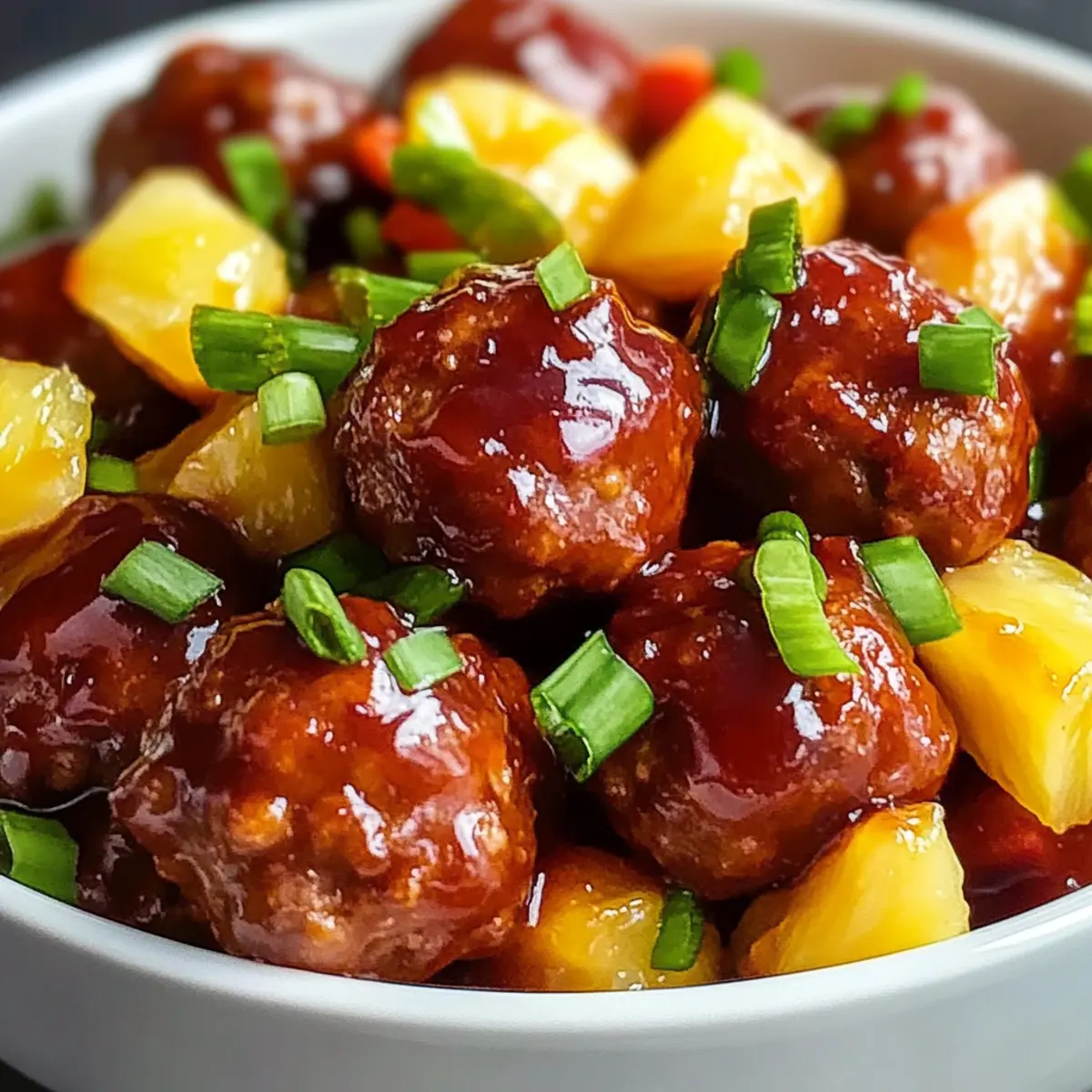 Spicy Hawaiian Crockpot Meatballs Recipe iohy14