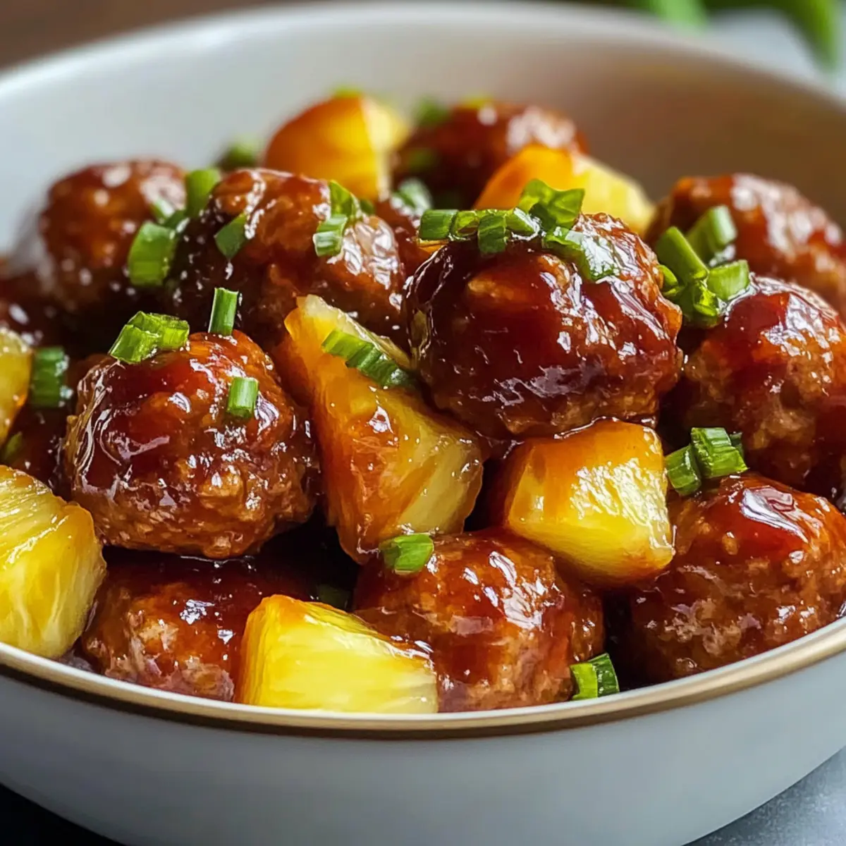 Spicy Hawaiian Crockpot Meatballs Recipe vdf1ol