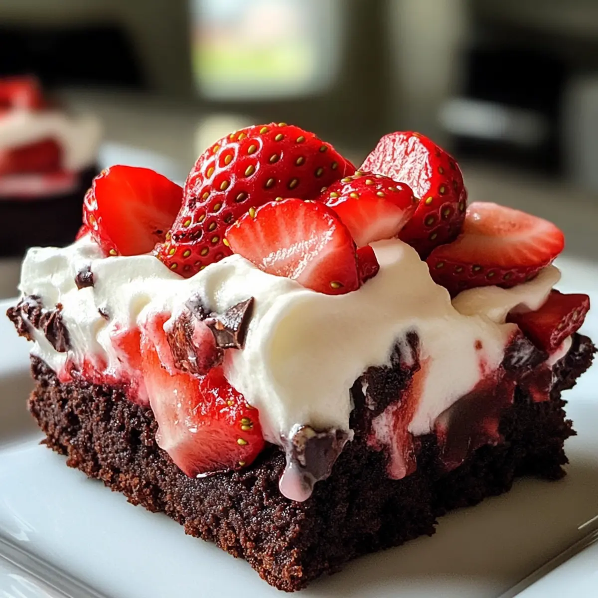 Erdbeer-Kurzgebäck-Brownies Eine köstliche Verführung 5 Erdbeer-Kurzgebäck-Brownies Köstliche Dessert-Leckerei