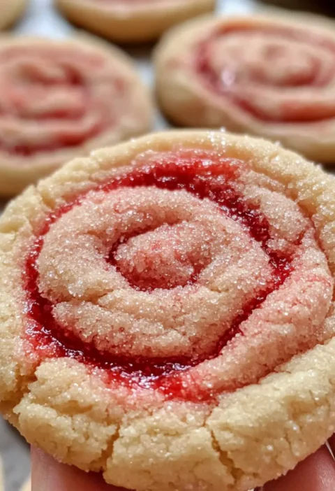 Erdbeer-Zucker-Kekse