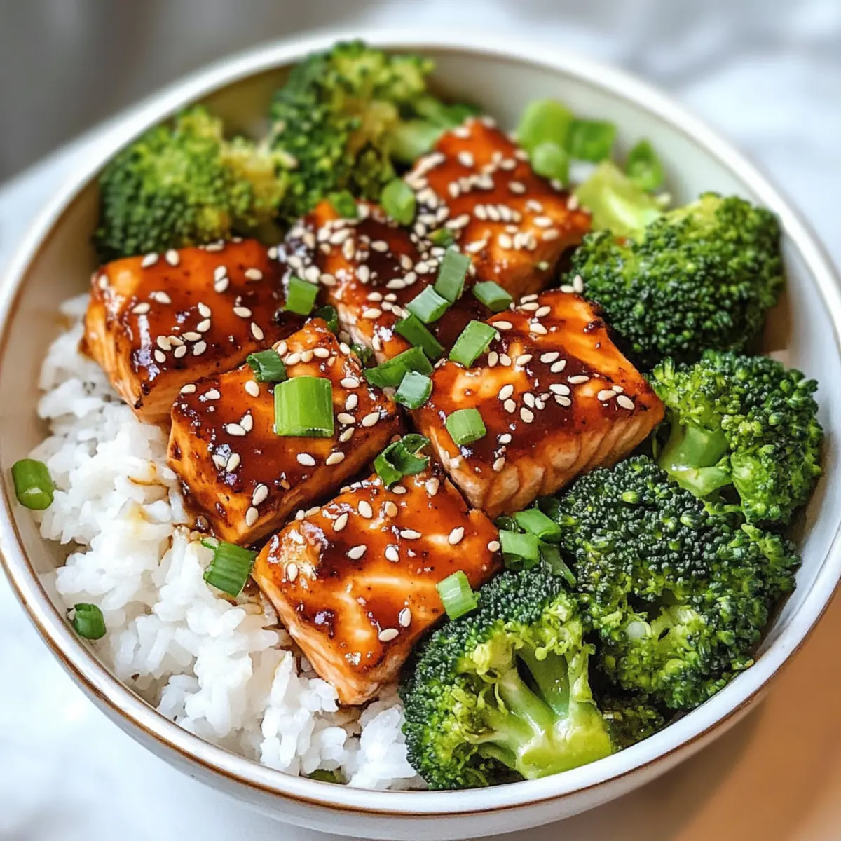Teriyaki Salmon Bowls with Broccoli Recipe lj4qzo