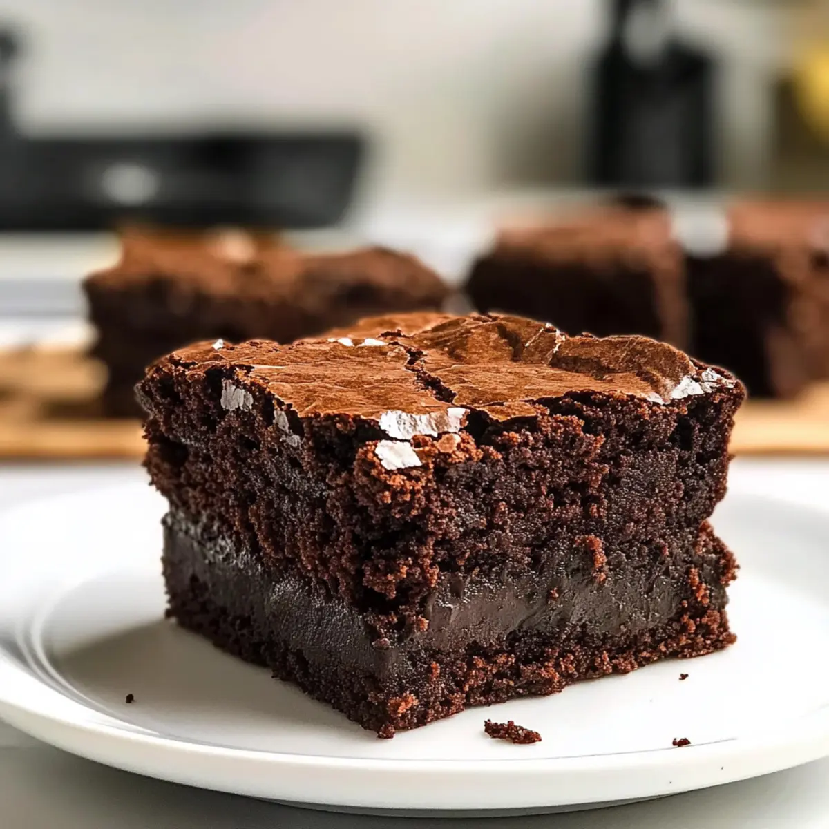 Die BESTE schokoladige Fudge-Brownies für Schokoladenliebhaber 4 The BEST Chocolate Fudgy Brownies spe4ny