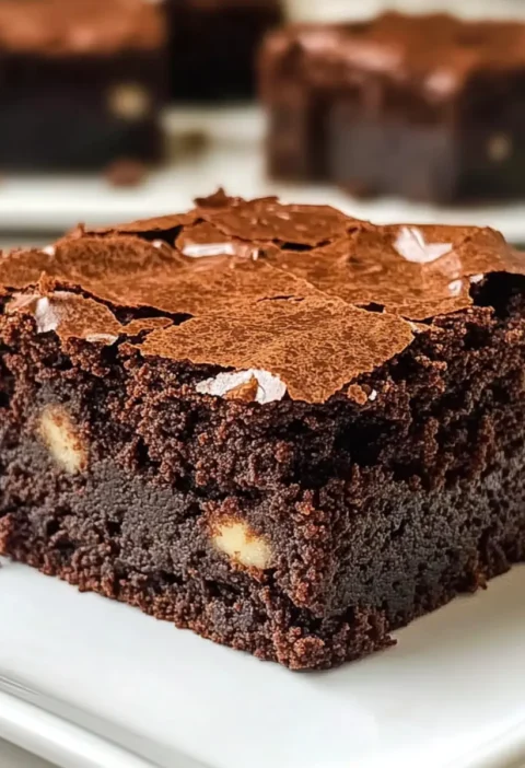Die BESTE schokoladige Fudge-Brownies