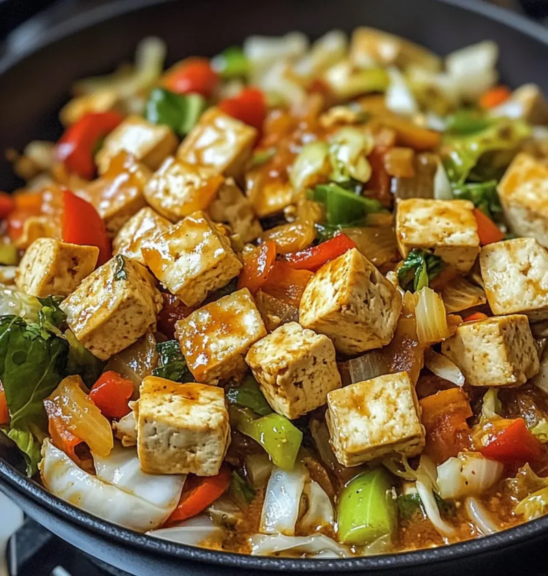 Tofu Gemüse Pfanne: Schnelle, gesunde Genussmomente 1 Tofu vegetable stir-fry: quick, healthy moments of enjoyment
