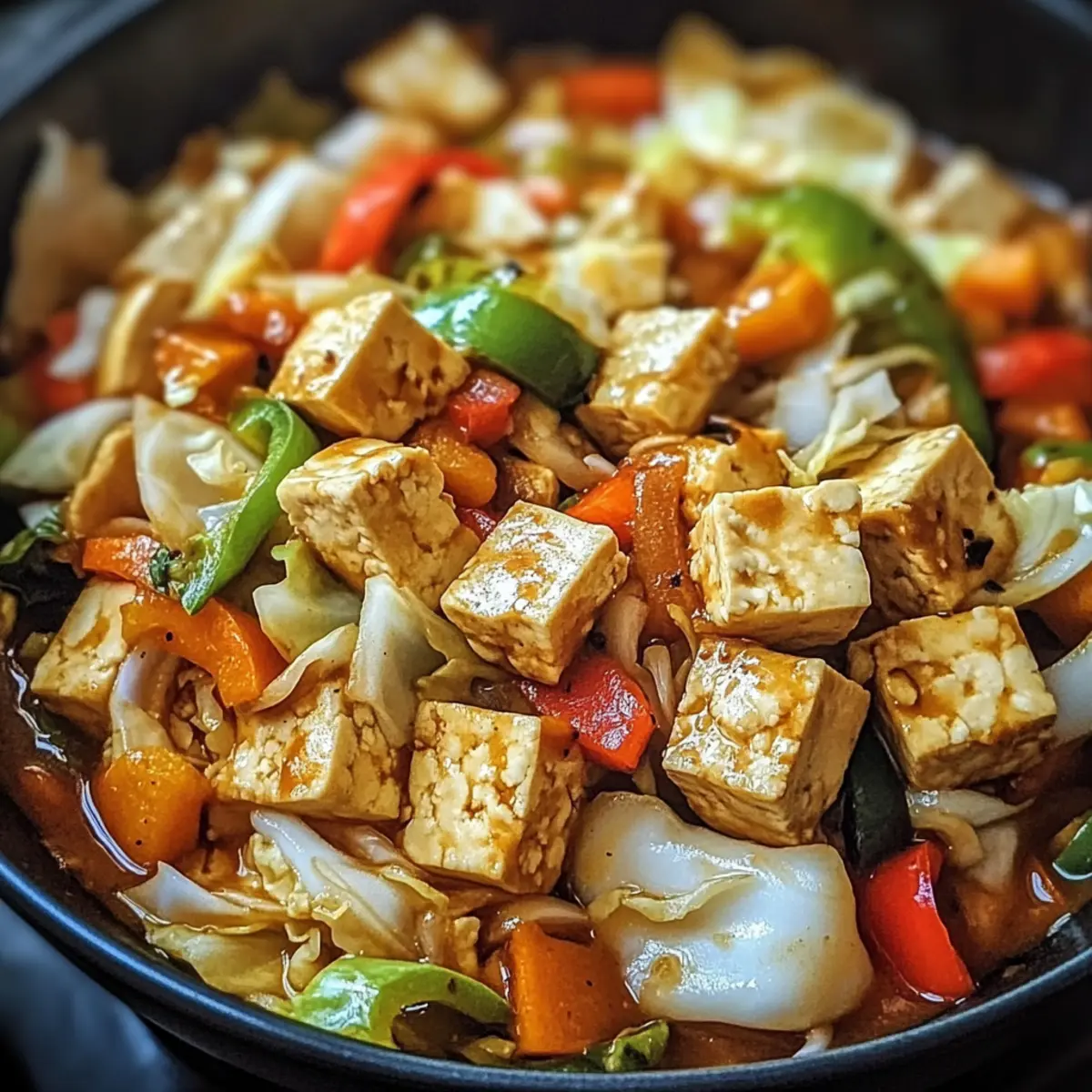 Tofu Gemüse Pfanne: Schnelle, gesunde Genussmomente 2 Tofu KohlgemA¼se Pfanne Schnelle gesunde Genussmomente lstpdt