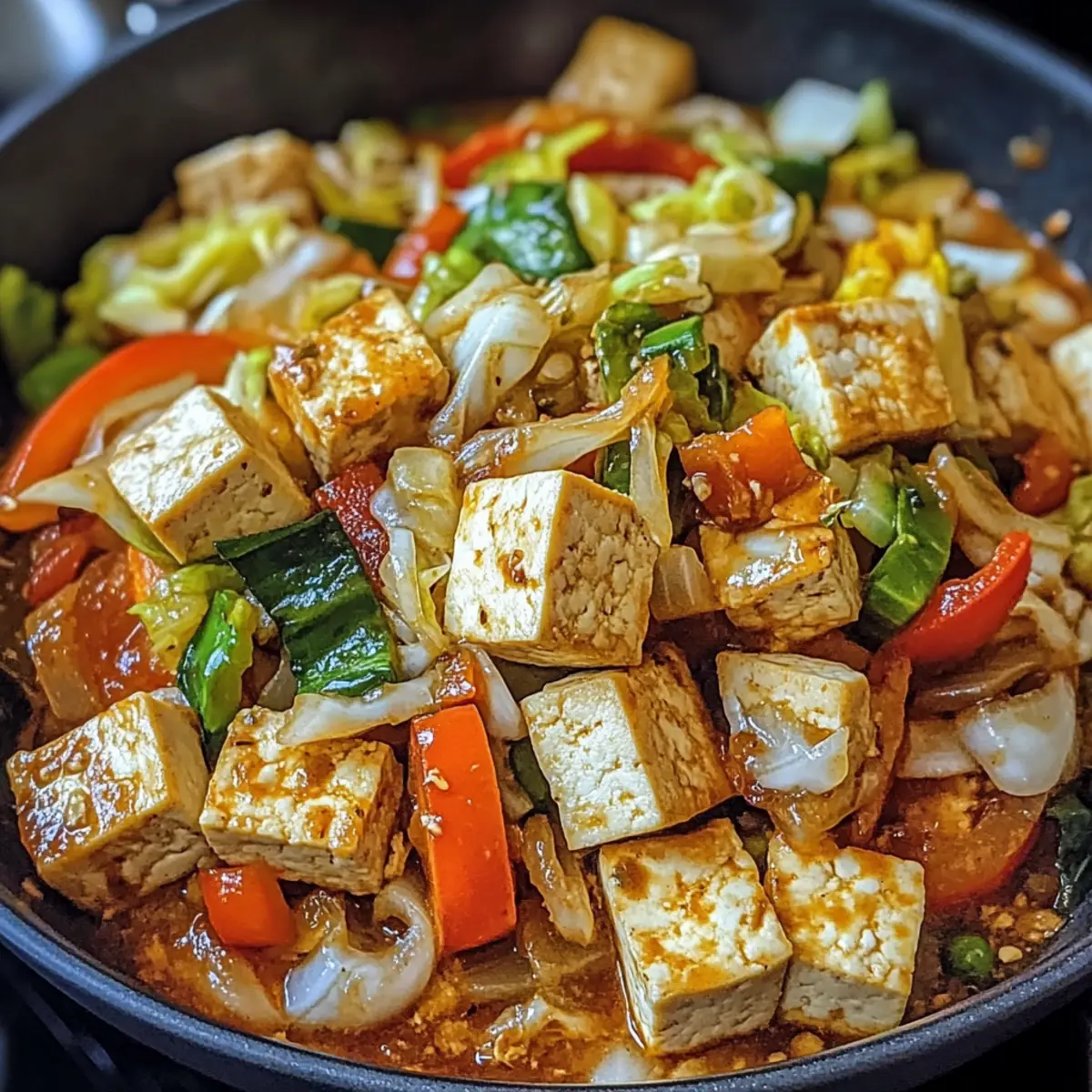 Tofu Gemüse Pfanne: Schnelle, gesunde Genussmomente 4 Tofu KohlgemA¼se Pfanne Schnelle gesunde Genussmomente naeihc