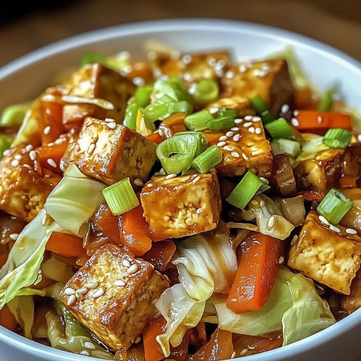 Tofu KohlgemA¼se Pfanne zubihq