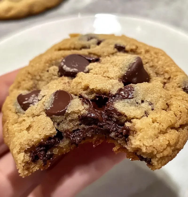 Vegane Schokoladenkekse mit gooey Zentrum 1 Vegane Schokoladenkekse