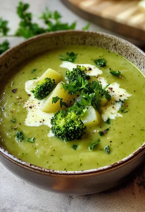 Vegane Brokkoli Suppe