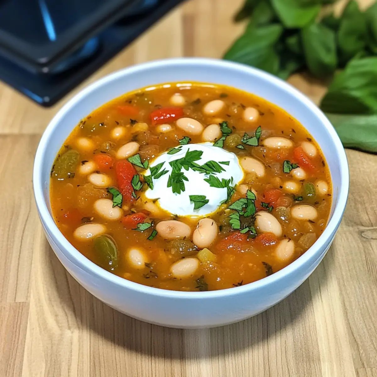 WA¼rzige Serbische Bohnensuppe Low Carb Rezept zum Abnehmen bo3cnb