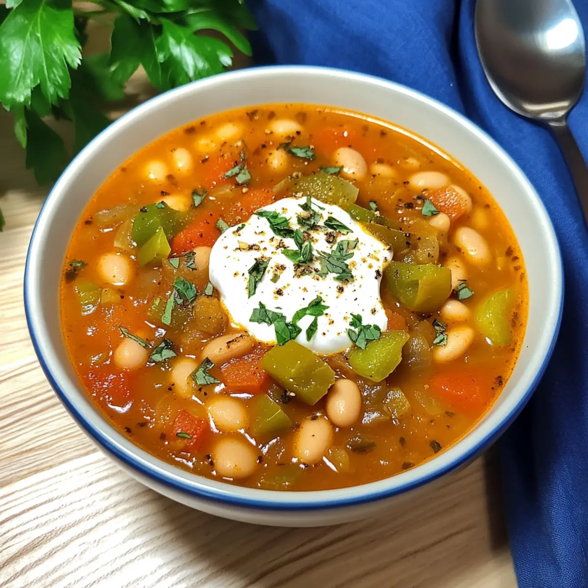 Spicy Serbian Bean Soup - Low Carb Recipe for Losing Weight