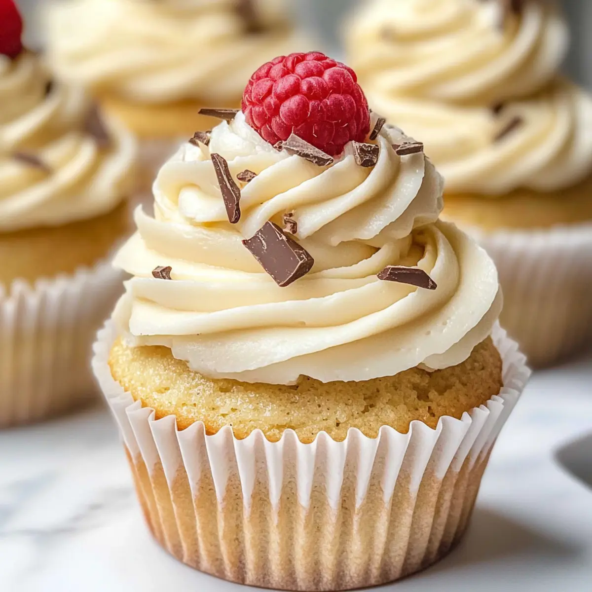 White Chocolate Cupcakes aasfes