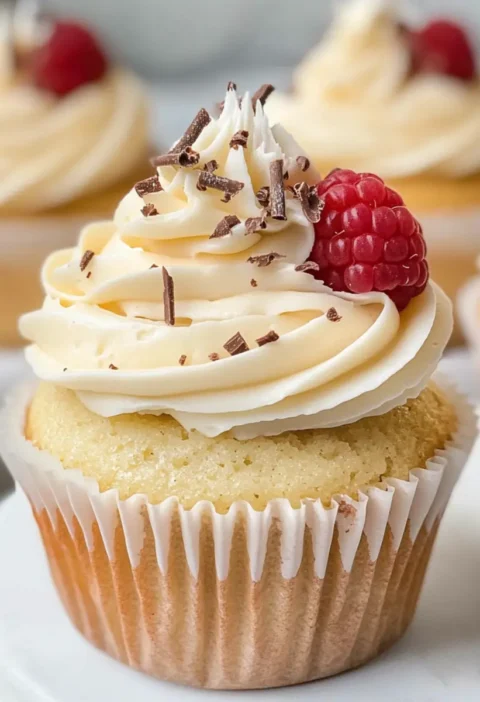 Weiße Schokoladen-Muffins